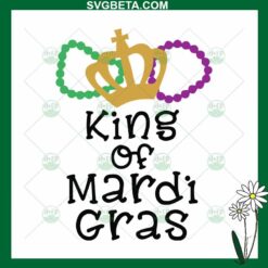 King Of Mardi Gras SVG