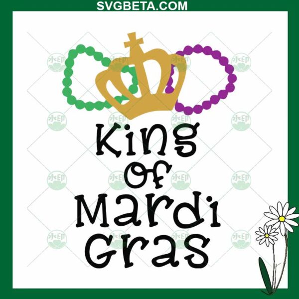 King Of Mardi Gras SVG