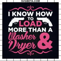 I know how to load more than a dryer SVG