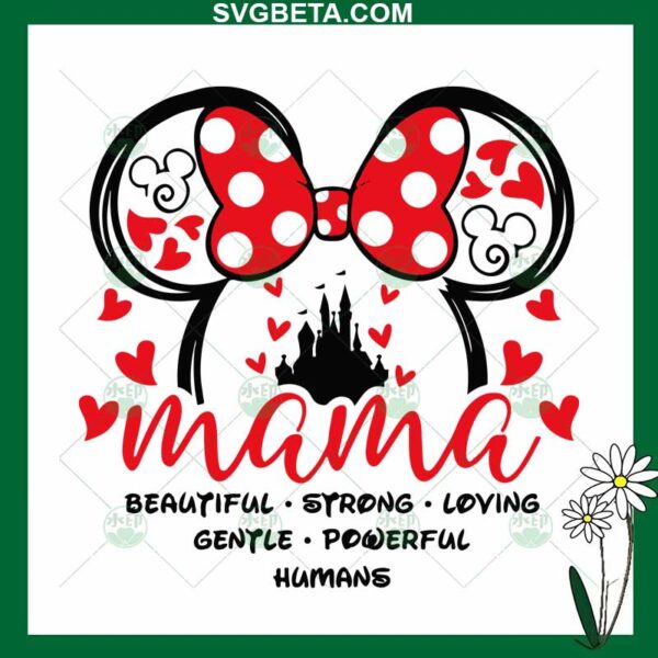 Disney Minnie Mama SVG