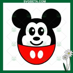 Mickey Easter Egg SVG