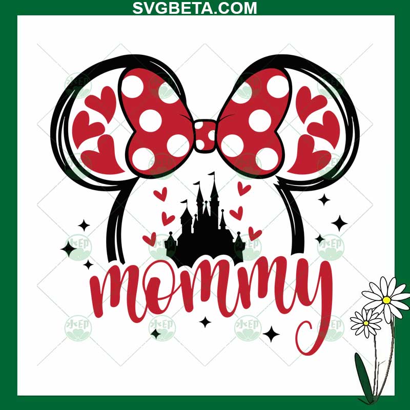 Disney Mommy SVG, Disney Minnie Mouse SVG