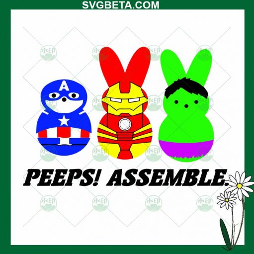 Easter Superheroes SVG