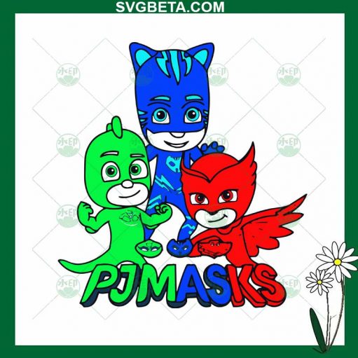 Pj Masks Characters SVG, Disney Pj Masks SVG