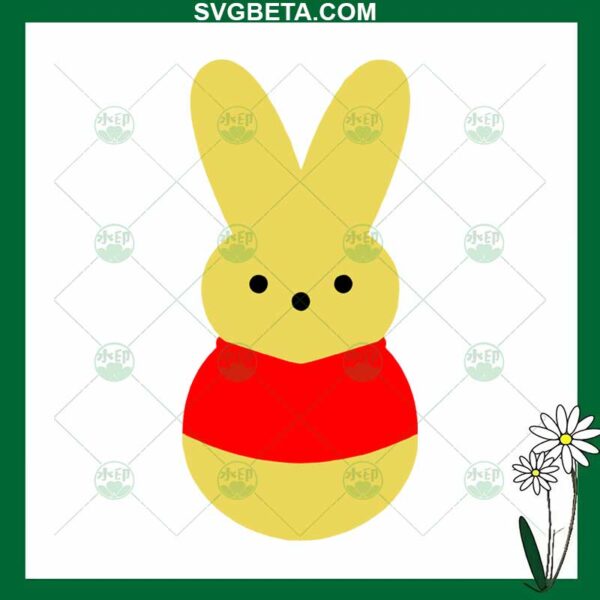 The Pooh Easter Egg SVG
