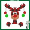 Reindeer embroidery design