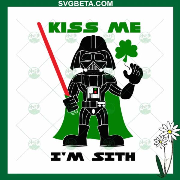 Kiss me im sith SVG