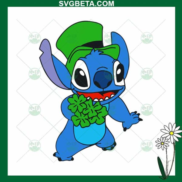 St Patricks Day Stitch SVG