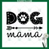 Dog Paw Mama SVG