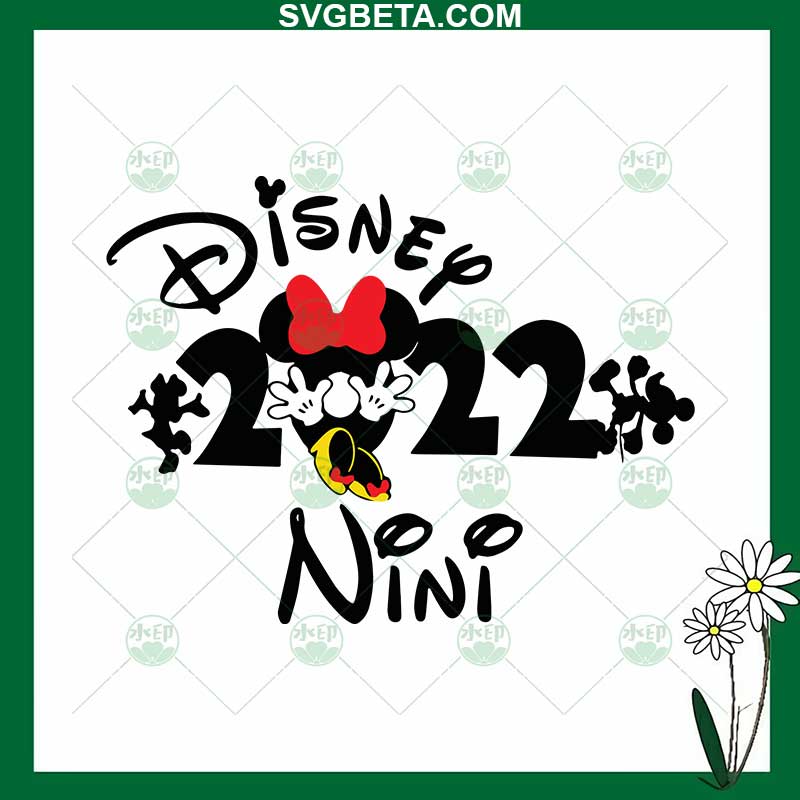 Disney 2022 Nini SVG, Nini SVG, Mother's Day SVG