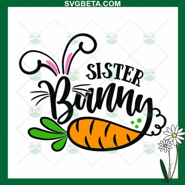 Sister Bunny SVG