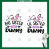 Big Sister Little Sister Bunny SVG