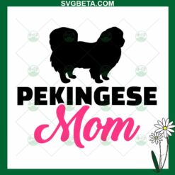 Pekingese Mom SVG