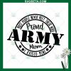 Proud Army Mom SVG