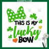 This Is My Lucky Bow SVG