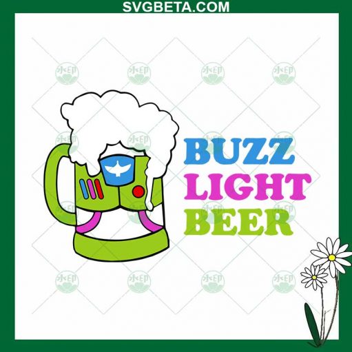 Buzz Light Beer Svg