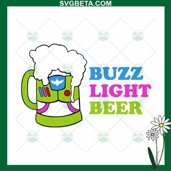 Buzz Light Beer SVG