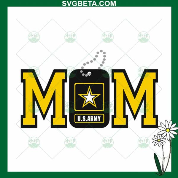 Army Mom Logo SVG