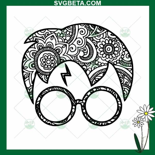 Mandala Harry Potter SVG