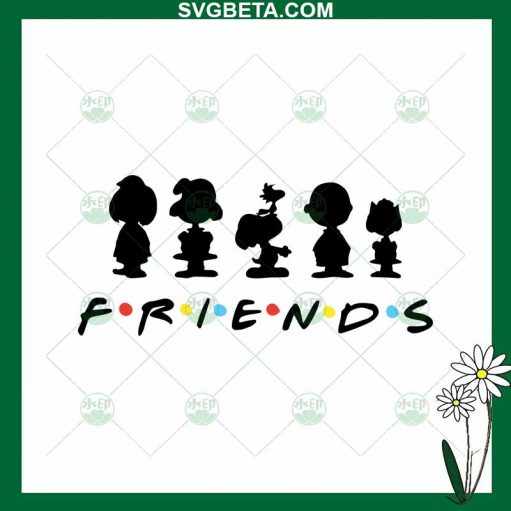 Snoopy And Peanuts Friends SVG
