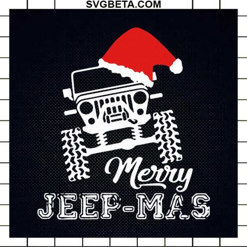 Merry Jeepmas Svg