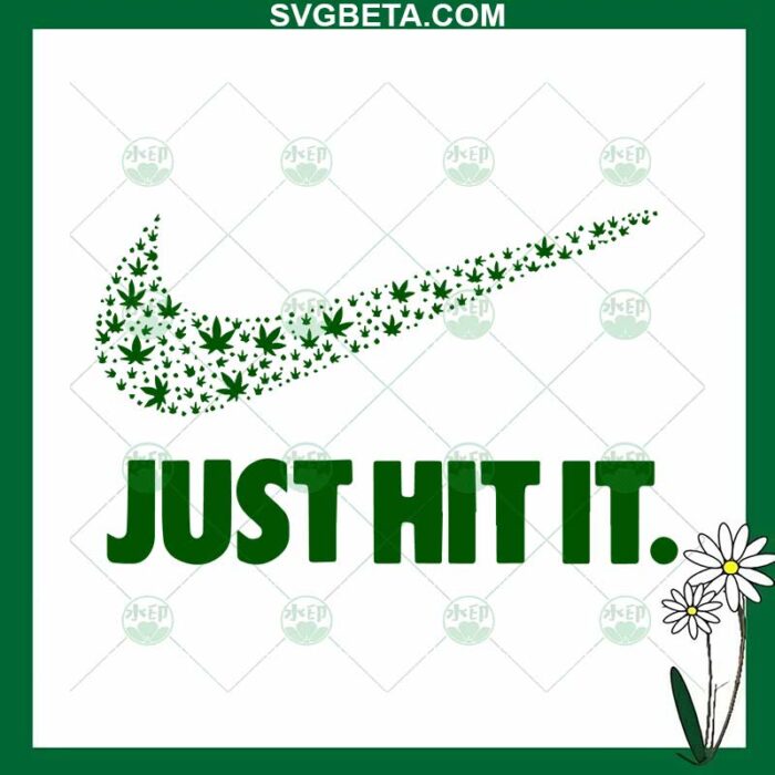 Just Hit It Nike Logo SVG