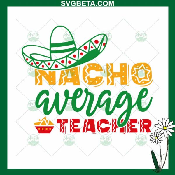 Nacho Teacher SVG