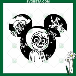 Coco Miguel Mickey Ears SVG