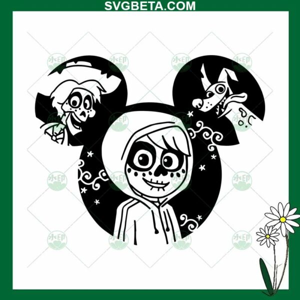 Coco Miguel Mickey Ears SVG