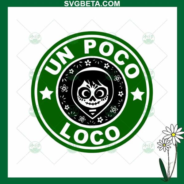 Un Poco Loco Starbucks Logo SVG