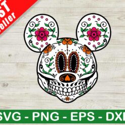 Day Of The Dead Mickey Mouse SVG