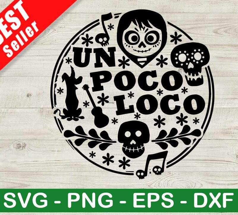 Coco Un Poco Loco SVG