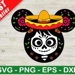 Coco Mickey Ears SVG
