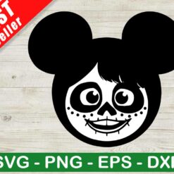 Disney Coco Mickey Head SVG
