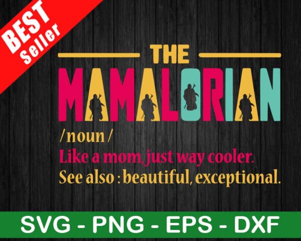 Star Wars The Mamalorian SVG