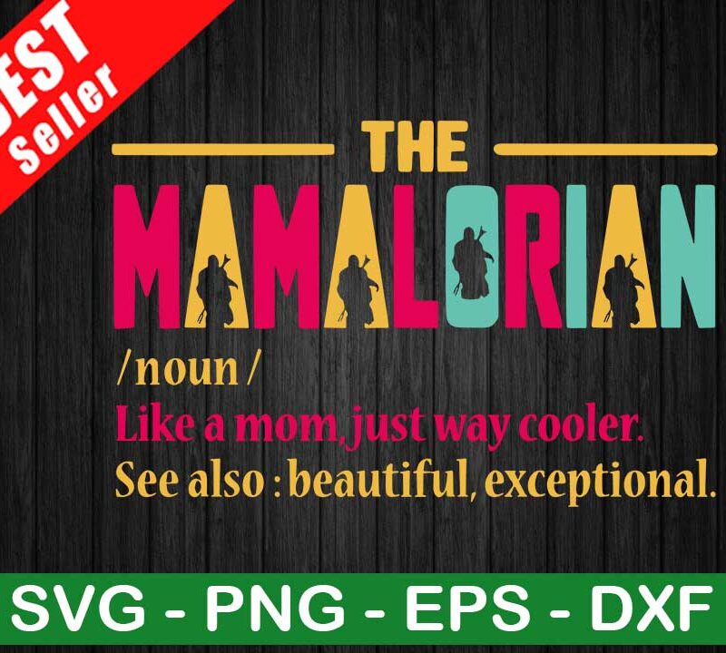 Star Wars The Mamalorian SVG
