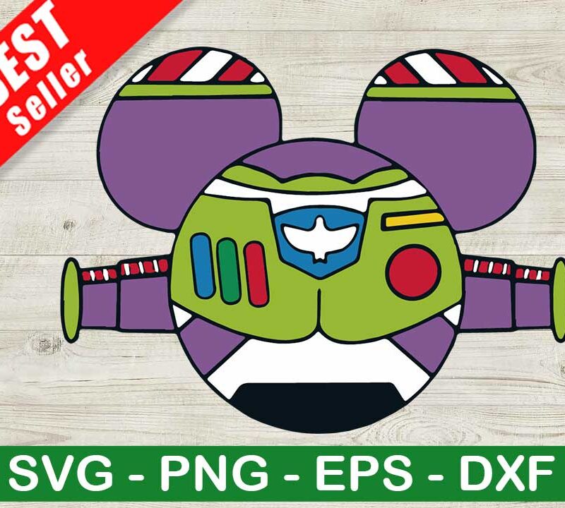 Disney Buzz Lightyear Ears SVG
