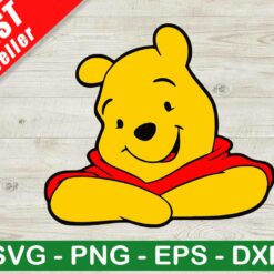 Disney The Pooh Head SVG