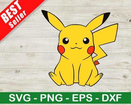 Pikachu Pokemon SVG