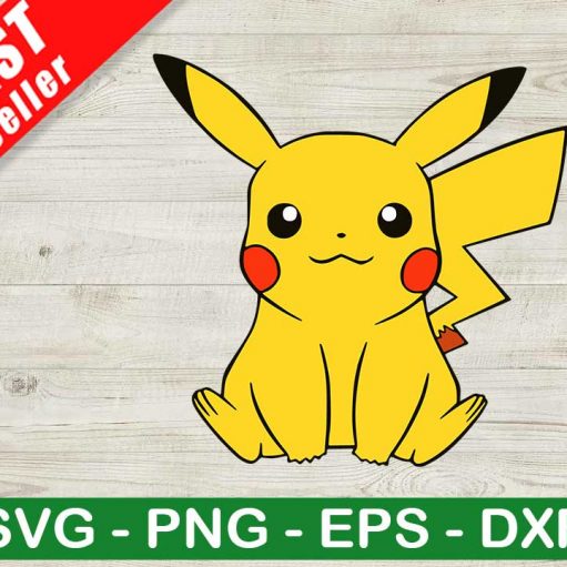 Pikachu Pokemon SVG