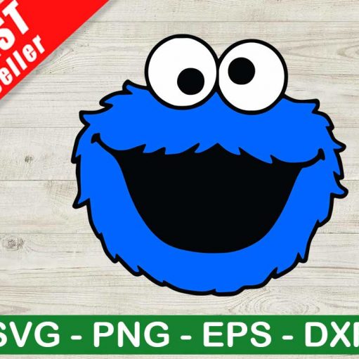 Cookie Monster Sesame Street SVG