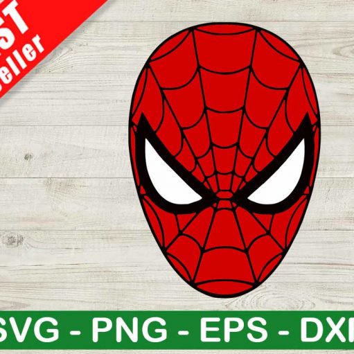 Spiderman Mask SVG