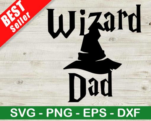 Wizard Dad SVG