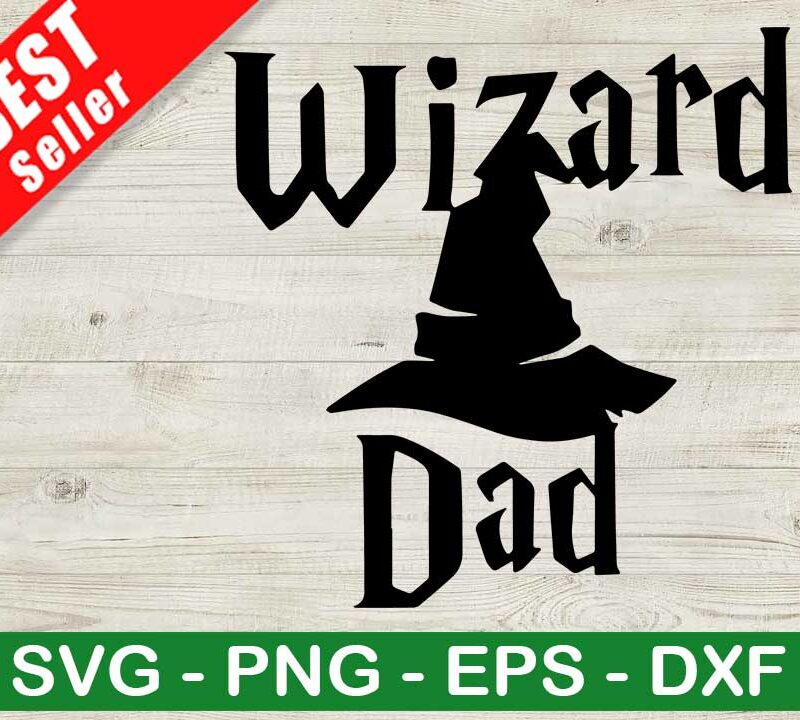 Wizard Dad SVG