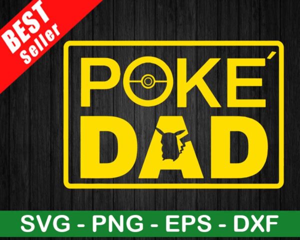 Poke Dad SVG