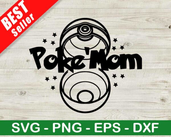 Pokemon Mom SVG