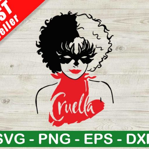 Disney Cruella Svg