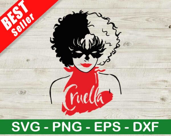 Disney Cruella SVG