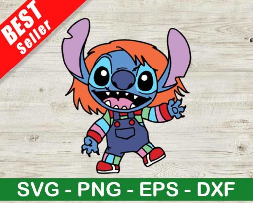 Halloween Chucky Stitch SVG