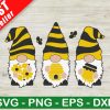 Three Gnomes Bee SVG